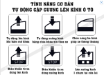 Gập gương lên kính tự động cho Yaris Cross